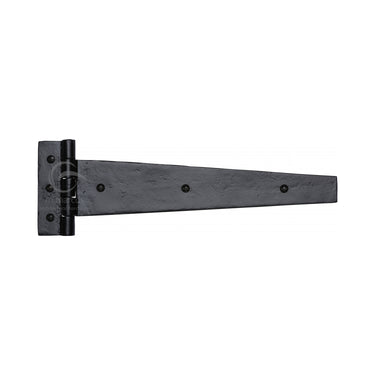 M Marcus - M.Marcus Architectural Hardware - Straight Black Iron Hinge - 315mm; #finish_matt-black