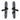 M Marcus - M.Marcus Architectural Hardware - Grafton Door Handles - Black Iron - Bathroom - Pair; #finish_matt-black