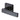 M Marcus - M.Marcus Architectural Hardware - Black Iron Hanwood Door Handles on Square Rose - Square - Pair; #finish_matt-black