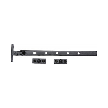 M Marcus - M.Marcus Architectural Hardware - Matt Black Iron - Casement Window Stay - 12"; #finish_matt-black