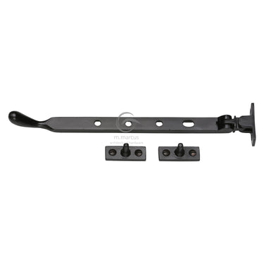 M Marcus - M.Marcus Architectural Hardware - Ball Casement Stay - 8"; #finish_matt-black