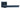 M Marcus - Manital - Flash Door Handles on Rose - Pair; #finish_matt-black