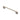 M Marcus - Carlisle Brass - Squared Slimline D Handle - 128mm CTC; #finish_satin-nickel