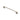 M Marcus - Carlisle Brass - Squared Slimline D Handle - 192mm CTC; #finish_satin-nickel