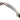 M Marcus - Carlisle Brass - Platypus Bow Handle - 128mm CTC; #finish_satin-nickel