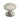 M Marcus - Carlisle Brass - Silhouette Cabinet Knob - 30mm; #finish_satin-nickel