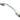 M Marcus - Carlisle Brass - Waisted Flat Bow Handle - 96mm CTC; #finish_satin-nickel