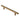 M Marcus - Carlisle Brass - Steel T Bar Pull Handle - 128mm CTC; #finish_antique-brass