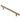 M Marcus - Carlisle Brass - Steel T Bar Pull Handle - 160mm CTC; #finish_antique-brass