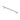 M Marcus - Carlisle Brass - Steel T Bar Pull Handle - 192mm CTC; #finish_polished-chrome