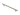 M Marcus - Carlisle Brass - Steel T Bar Pull Handle - 192mm CTC; #finish_satin-nickel