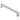 M Marcus - Carlisle Brass - Bauhaus Pull Handle - 160mm CTC; #finish_satin-nickel-/-polished-chrome