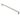 M Marcus - Carlisle Brass - Bauhaus Pull Handle - 320mm CTC; #finish_satin-nickel-/-polished-chrome