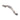 M Marcus - Carlisle Brass - Stepped Edge Bow Handle - 76mm CTC; #finish_satin-nickel