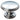 M Marcus - Carlisle Brass - Oxford Cabinet Knob - 38mm; #finish_polished-chrome