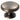 M Marcus - Carlisle Brass - Oxford Cabinet Knob - 38mm; #finish_gun-metal
