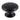 M Marcus - Carlisle Brass - Oxford Cabinet Knob - 38mm; #finish_matt-black
