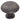 M Marcus - Carlisle Brass - Hammered Finish Knob - 38mm; #finish_antique-steel