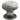 M Marcus - Carlisle Brass - Porcelain Mushroom Cabinet Knob - 35mm; #finish_antique-steel-midnight-blue-crackle-glaze