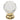 M Marcus - Carlisle Brass - Clear Faceted Cabinet Knob - 40mm; #finish_clear-translucent-brass