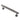 M Marcus - Carlisle Brass - Fingertip Knurled Cabinet Handle - Bar - 128mm CTC; #finish_anthracite