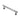 M Marcus - Carlisle Brass - Fingertip Knurled Cabinet Handle - Bar - 128mm CTC; #finish_polished-chrome