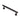 M Marcus - Carlisle Brass - Fingertip Knurled Cabinet Handle - Bar - 128mm CTC; #finish_matt-black