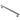 M Marcus - Carlisle Brass - Fingertip Knurled Cabinet Handle - Bar - 224mm CTC; #finish_anthracite