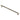 M Marcus - Carlisle Brass - Fingertip Knurled Cabinet Handle - Bar - 320mm CTC; #finish_antique-brass