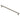 M Marcus - Carlisle Brass - Fingertip Knurled Cabinet Handle - Bar - 320mm CTC; #finish_satin-nickel