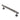 M Marcus - Carlisle Brass - Fingertip Lines Cabinet Handle - Bar - 128mm CTC; #finish_anthracite