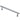 M Marcus - Carlisle Brass - Fingertip Lines Cabinet Handle - Bar - 160mm CTC; #finish_polished-chrome
