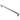 M Marcus - Carlisle Brass - Fingertip Lines Cabinet Handle - Bar - 320mm CTC; #finish_anthracite