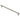 M Marcus - Carlisle Brass - Fingertip Lines Cabinet Handle - Bar - 320mm CTC; #finish_satin-nickel