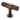 M Marcus - Carlisle Brass - Fingertip Lines Cabinet Handle - T Knob - 50mm; #finish_antique-brass