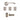 Deanta - Deanta - Fortuna Complete Door Pack - Latch Door - 4" Hinges; #finish_satin-chrome