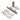 M Marcus - Eurospec - Enduromax Thrust Bearing Pivot Set - 130mm x 25m - Squared; #finish_satin-stainless-steel