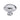M Marcus - Heritage Brass - Victorian Hammered Cabinet Knob - Oval - 38mm; #finish_polished-chrome
