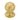 M Marcus - Heritage Brass - Ball Cabinet Knob Hammered Design - 32mm; #finish_satin-brass