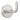 M Marcus - Eurospec - Coat Hooks - Face Fix - 40mm dia.; #finish_satin-stainless-steel