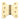 M Marcus - Heritage Brass - Brass Parliament Hinges - 4" x 2" x 4"; #finish_polished-brass