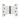 M Marcus - Heritage Brass - Brass Parliament Hinges - 4" x 3" x 5"; #finish_polished-chrome