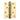 M Marcus - Heritage Brass - Ball Bearing Hinges - 4" x 3"; #finish_polished-brass