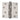 M Marcus - Heritage Brass - Ball Bearing Hinges - 4" x 4"; #finish_polished-nickel-finish