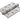 M Marcus - Eurospec - Enduro Grade 13 Ball Bearing P Hinges -102mm x 76mm - Square - Pair; #finish_satin-stainless-steel