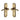 M Marcus - Heritage Brass - Howard Door Handles - Lock - Pair; #finish_antique-brass