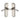 M Marcus - Heritage Brass - Howard Door Handles - Lock - Pair; #finish_satin-nickel