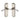 M Marcus - Heritage Brass - Howard Door Handles - Latch - Pair; #finish_satin-nickel