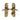 M Marcus - Heritage Brass - Howard Door Handles - Bathroom - Pair; #finish_antique-brass