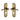 M Marcus - Heritage Brass - Howard Door Handles - Euro Lock - Pair; #finish_antique-brass
